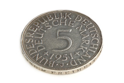 5 Deutsche Mark freigestellt